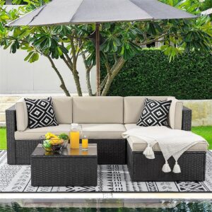 Adabana Outdoor Waterproof Boho Pillow Covers 18x18 Decorative Black and White Outdoor Throw Pillows Cover for Patio Furniture Garden Porch Pack of 2