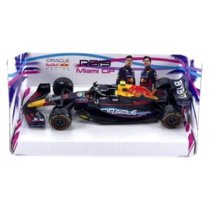 Xiangtat 1:43 F1 Racing RB19 Miami GP 2023 1# Max Verstappen Alloy Car Die Cast Model (RB19 Miami GP 1#)