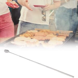 Spoon, telescopic spoon, telescopic spoon, stainless steel telescopic barbecue tableware supplies