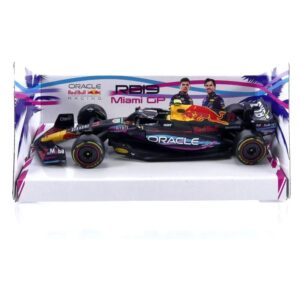 Xiangtat 1:43 F1 Racing RB19 Miami GP 2023 1# Max Verstappen Alloy Car Die Cast Model (RB19 Miami GP 1#)