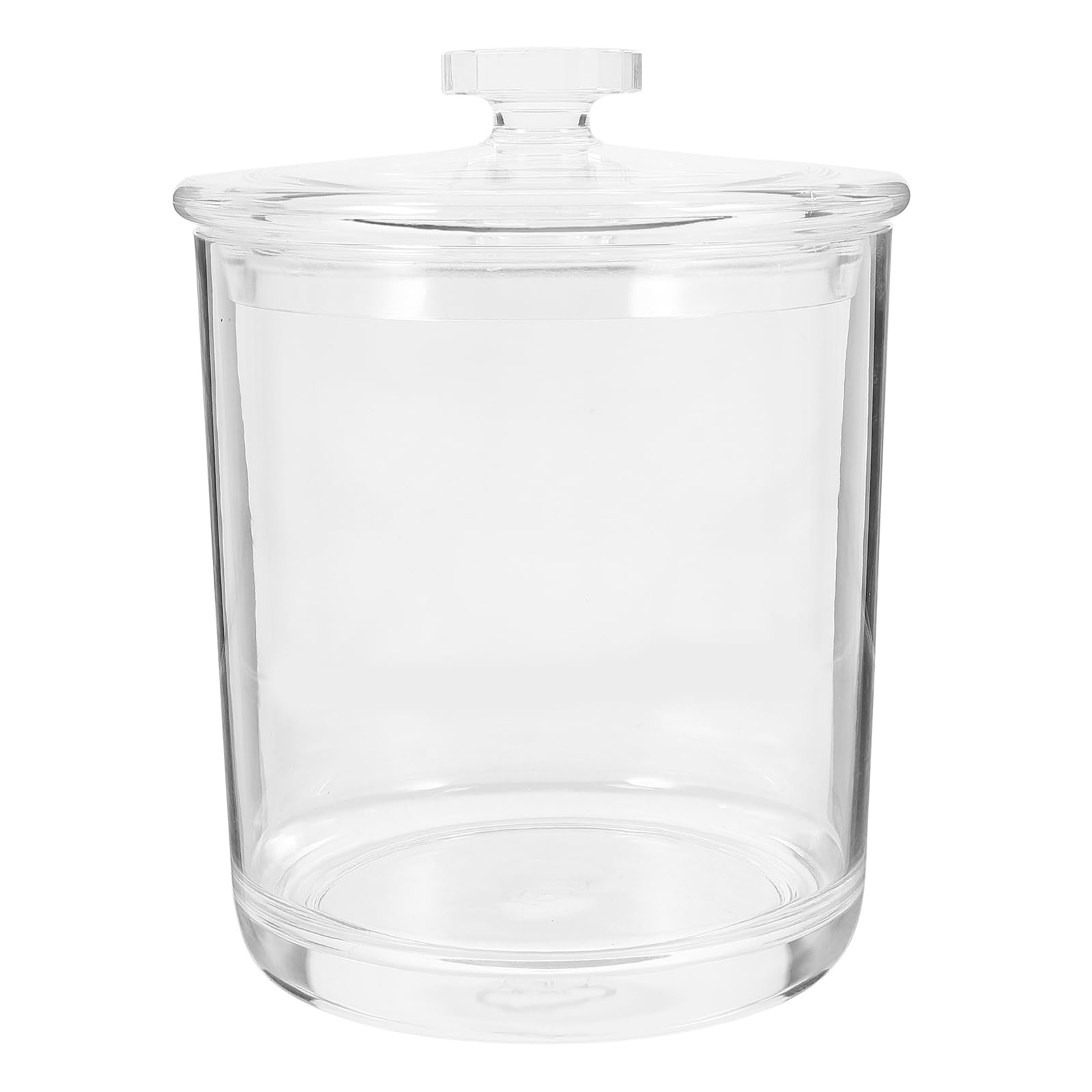 Tea Canister Airtight Lid Tea Storage Container Desktop Kitchen Snack Jar Candy Canister Storage Containers Lids