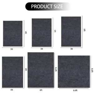 Icegrey Outdoor Storage Shed Mat Waterproof Outdoor Mat Thickened Soft Patio Furniture Mat with Non Slip Backing