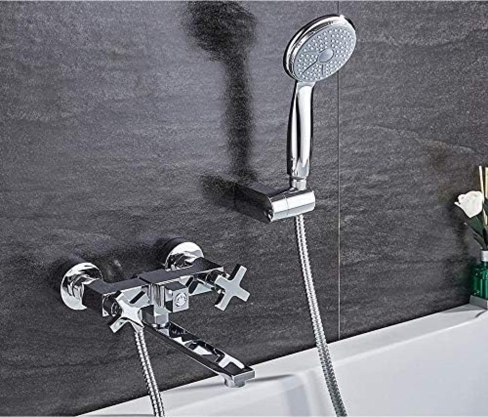 Kitchen Taps 1 Set Classic Bathtub Faucets Single Handle Brass Bath Faucet Mixer Tap Shower Head Kit Bathtub Shower Faucet Sets