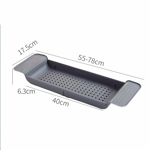 Bath Tray Bathtub Caddy Bathtub Bridge Extendable Book Phone Pad Holder Toys Shampoo Soap Storage Bathroom Accessories Dish Drainer