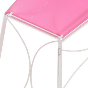 Convenience Concepts Designs2Go Nova Folding Desk, Pink/White