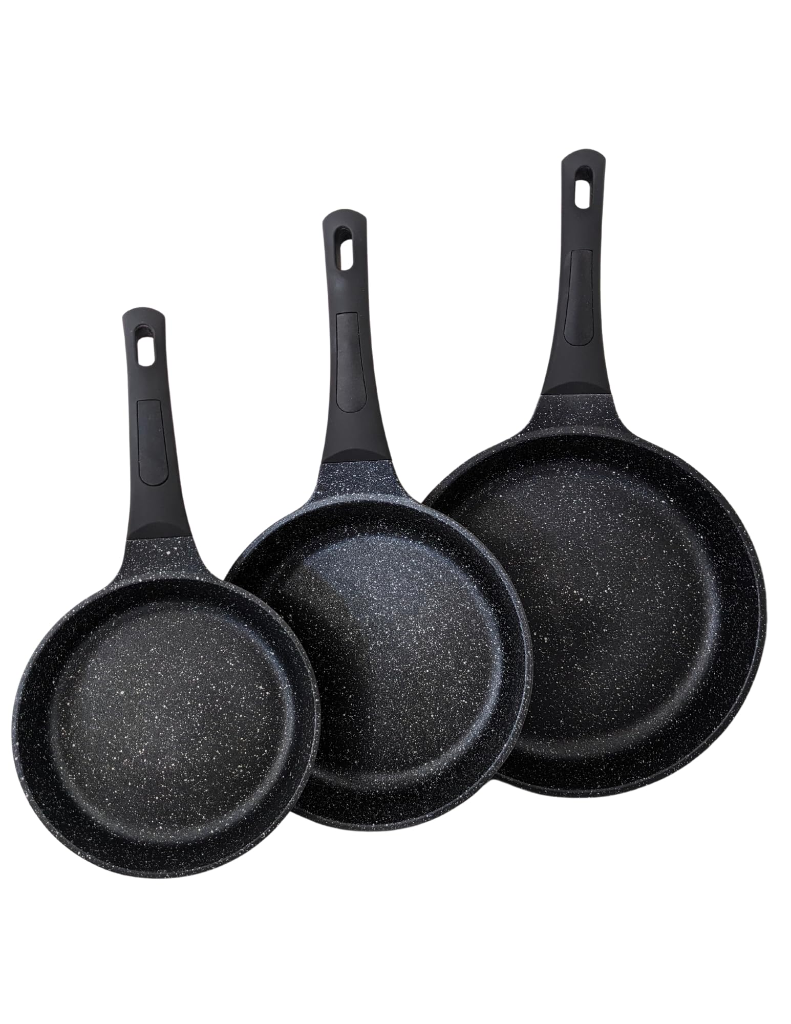 Generic D&W Nonstick Skillets and Pans, Deane White - DW Cookeware - D&W - D and W, skillets, sauce pans, pots and more. (Black/Black, 11""), DWpnspts324