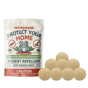 rodent repellent,mice repellent, rodent & insect repellent pouches,peppermint formula for mice, rats, ants, roaches, moths - indoor mouse & mosquito deterrent - 8-pack