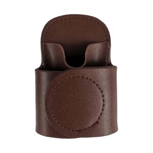 Stethoscope Clip Stethoscope Hip Holder Nurses Premium Universal for Waist Belt Protective Case Stethoscope Holder Hip Clips, Brown