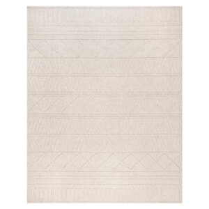 gertmenian indoor flat woven area rugs | durable, high-traffic, non-shedding & stain resistant | brindi, beige, 5x7 standard, 27804