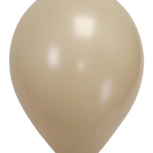 SEMPERTEX 11" Fashion White Sand Sempertex Balloons (50 Count) (White Sand)