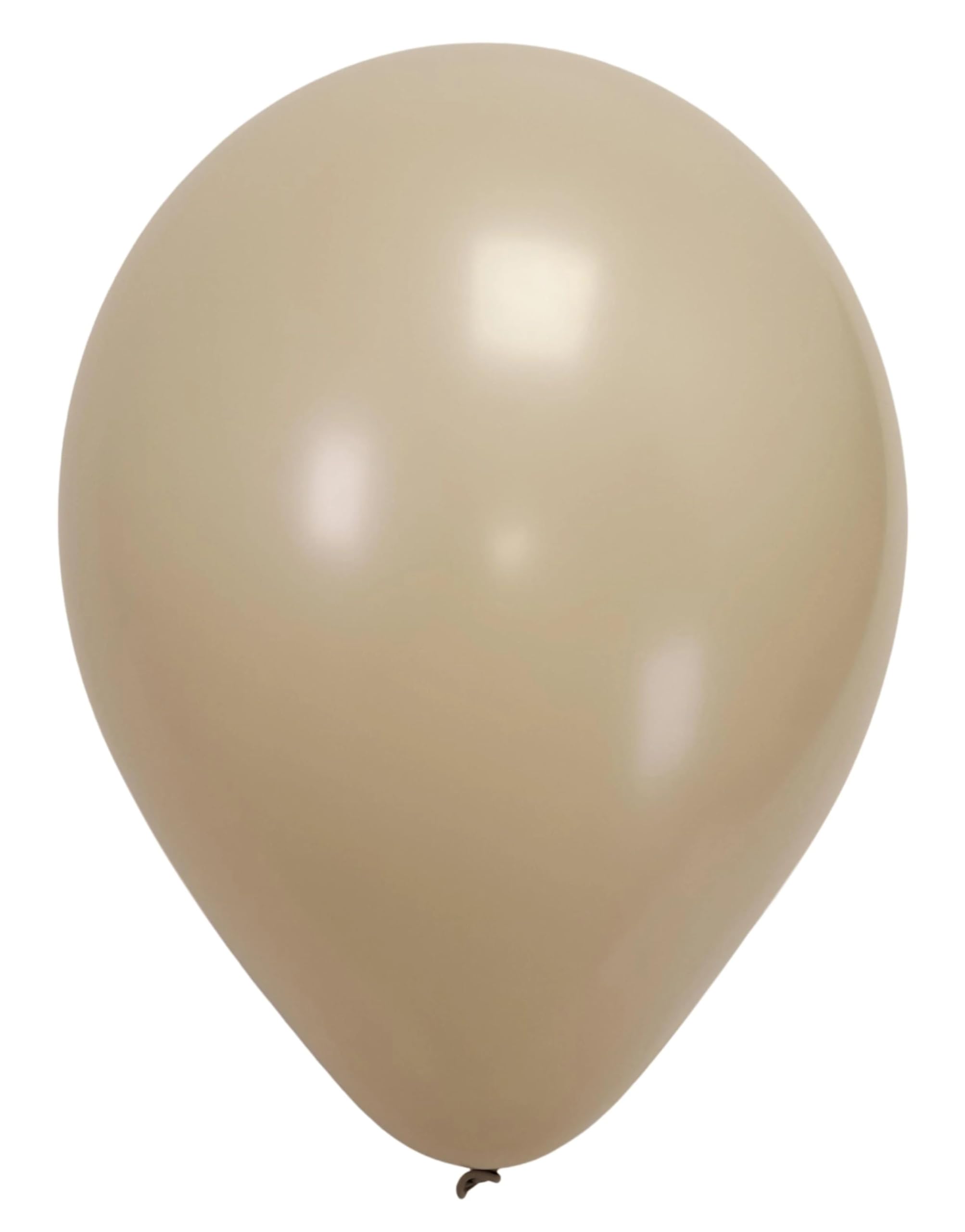 SEMPERTEX 11" Fashion White Sand Sempertex Balloons (50 Count) (White Sand)