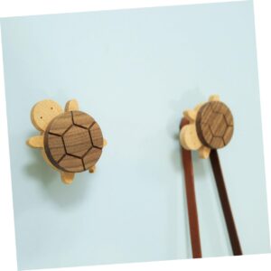 FONDOTIN Turtle Shape Towel Hook Pull Hook Kids Room Decor hat Wall Hangers for Clothes Hook up Nonporous Wall-Mounted Turtle Wall Art Decorative Wall Bathrobe Decorate Ordinary