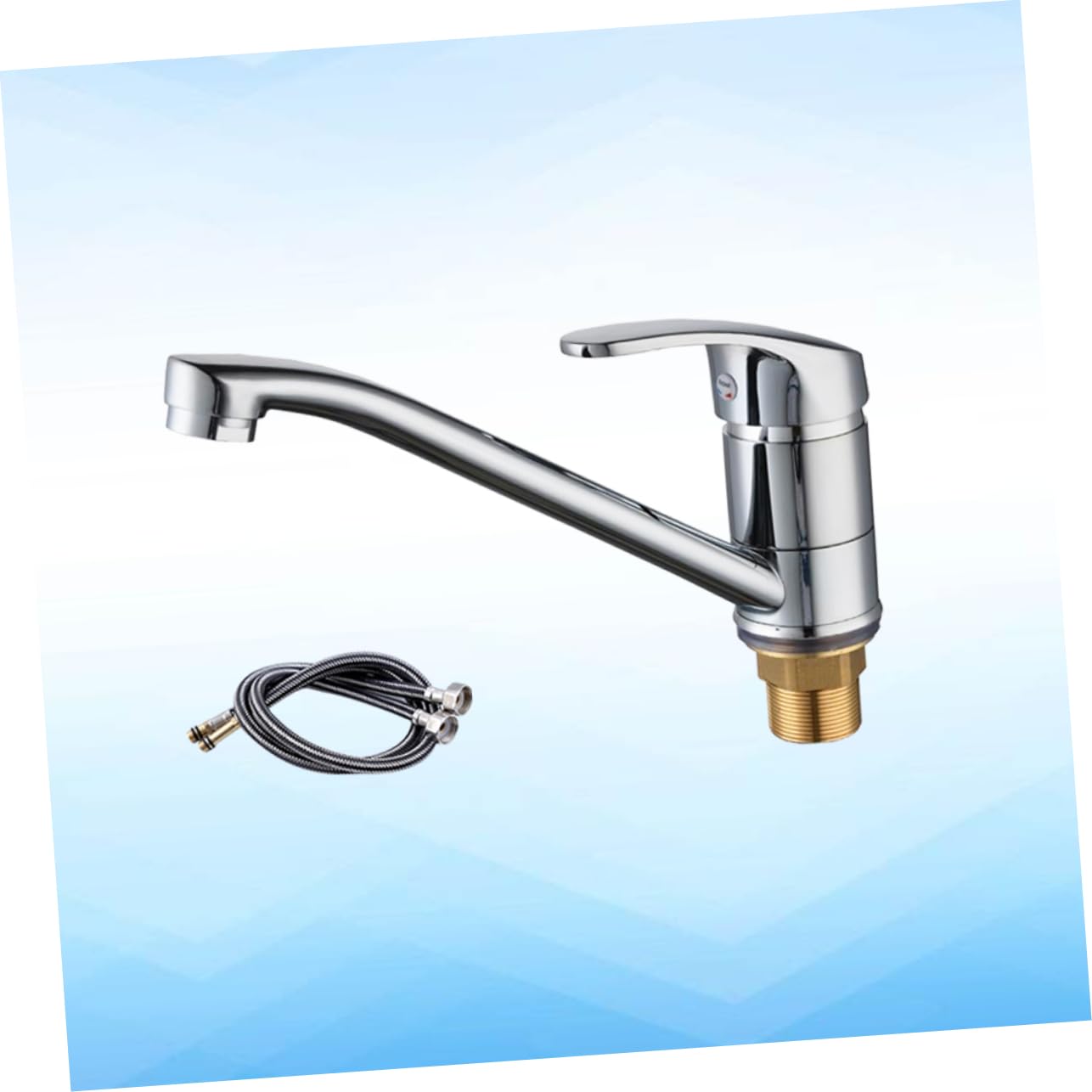 Homoyoyo Water Tap Water Faucet Black Tub Faucet Kitchen Sink Sprayer Faucet Kitchen Sink Faucet Gold Kitchen Faucet Bathtub Faucet Waterfall Faucet Single Hole Accessories