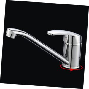 Homoyoyo Water Tap Water Faucet Black Tub Faucet Kitchen Sink Sprayer Faucet Kitchen Sink Faucet Gold Kitchen Faucet Bathtub Faucet Waterfall Faucet Single Hole Accessories