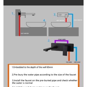 Roman Tub Faucet Single Handle Waterfall Deck Mount Bathtub Faucet 3 Holes Widespread Tub Filler Faucet with Valve,Sink Faucet