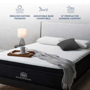 Brooklyn Bedding Select 14" Gel Memory Foam Hybrid Mattress, Cal King