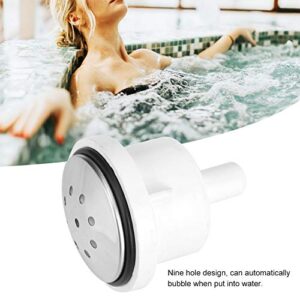 Bathtub Spa Plastic 9 Hole Air Jet Air Nozzle Replacement Spa Bathroom Accessory