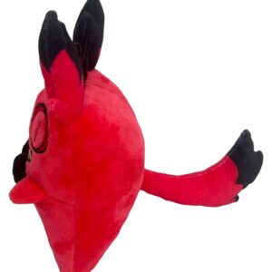 Oumelfs Demon Plush Toy Doll Radio Demon Plushies Anime Stuffed Figure Animal Pillow Gifts for Birthday X-mas (Cat)