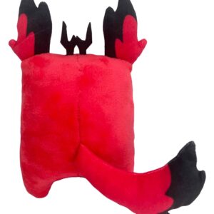 Oumelfs Demon Plush Toy Doll Radio Demon Plushies Anime Stuffed Figure Animal Pillow Gifts for Birthday X-mas (Cat)