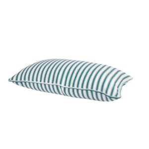 SUPMAISON Pack of 2 Decorative Indoor Outdoor Outdoor Pillow 20" x 12", (Polyester, Crestwood Stripe Turquoise)