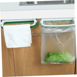 GOOHOCHY 2pcs Garbage Bag Rack Trash Bag Holder Stand Trash Bags Holder Kitchen Trash Bag Holder Hanging Garbage Bag Holder Garbage Bags Cabinet Garbage Bag Holder Hanging Trash Garbage Can