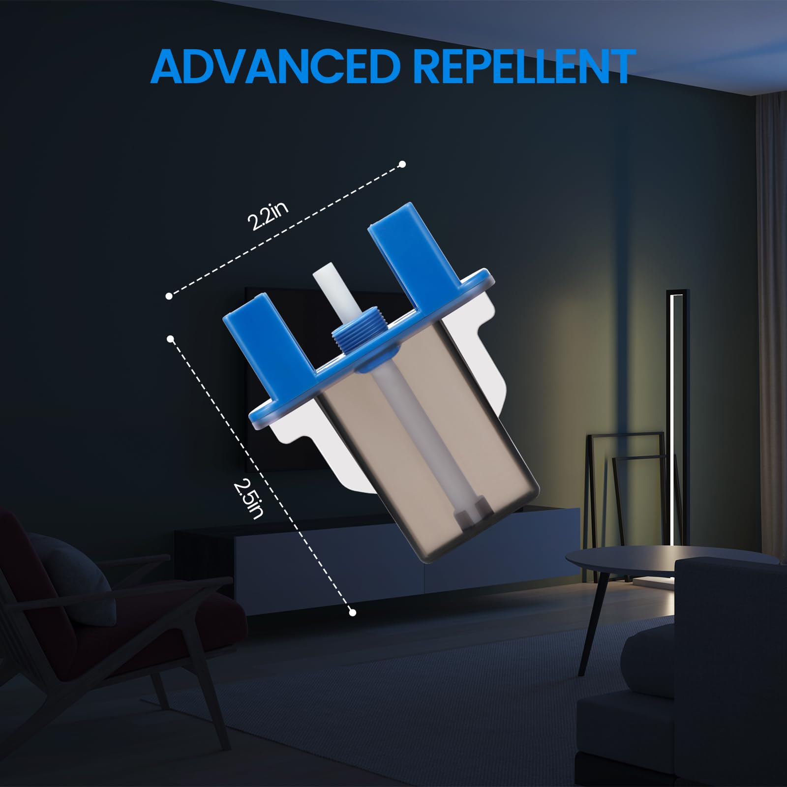 Rechargeable cartridges, Compatible with Thermacell refills (1Pcs)