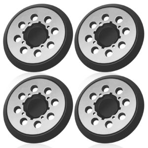 fibvaxm 4 pack orbital-sander replacement pad, for dewalt dwe6421 6421k dwe6423 6423k dcw210b dwe64233 and n329079 replacement pad, 5 inch 8 hole hook and loop metal for sander pads more enduring