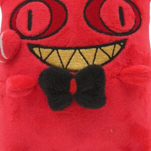 Oumelfs Demon Plush Toy Doll Radio Demon Plushies Anime Stuffed Figure Animal Pillow Gifts for Birthday X-mas (Cat)