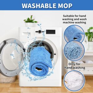 36" Microfiber Mop Pads ，3 Types of Commercial Dust Mop Head Replacement Use for Multi-Surface Floors