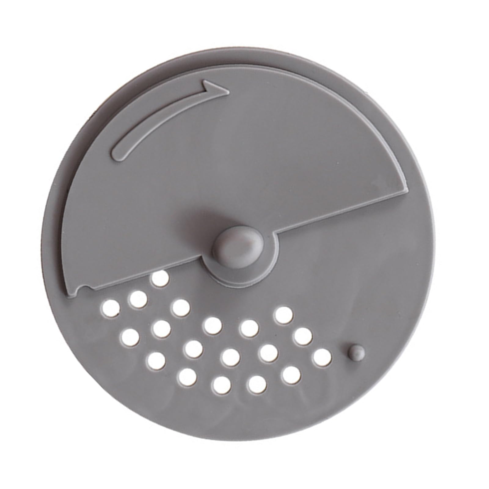 Hair Drain Catcher, Square Drain Cover for Shower TPR Sink Drain Strainer Hair Stopper with Suction Cup, Easy to Install Suit for Bathroom, Bathtub, Kitchen