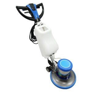 WYDDDARY 1100W Floor Polisher Commercial Floor Cleaner Carpet Buffer Scrubber with 3gal Water Tank and 17" Base 175Rpm 110V