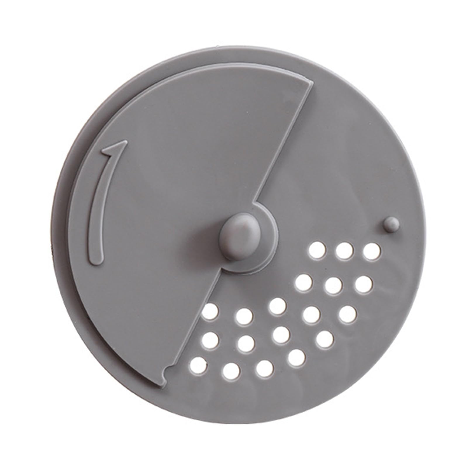 Hair Drain Catcher, Square Drain Cover for Shower TPR Sink Drain Strainer Hair Stopper with Suction Cup, Easy to Install Suit for Bathroom, Bathtub, Kitchen