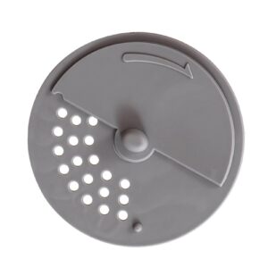 Hair Drain Catcher, Square Drain Cover for Shower TPR Sink Drain Strainer Hair Stopper with Suction Cup, Easy to Install Suit for Bathroom, Bathtub, Kitchen