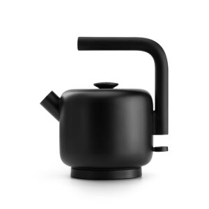 fellow electric clyde kettle - 1.5 liter capacity - modern twist on stovetop design, all-purpose, stainless steel - warm water for ramen, oatmeal, tea, coffee & more - large capacity