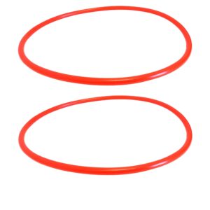 ocs parts 9592800 replacement paint shaker belts | 2-pack | replaces red devil belt for twin and single arm shaker model 1400, 1410, 5400 and 5410