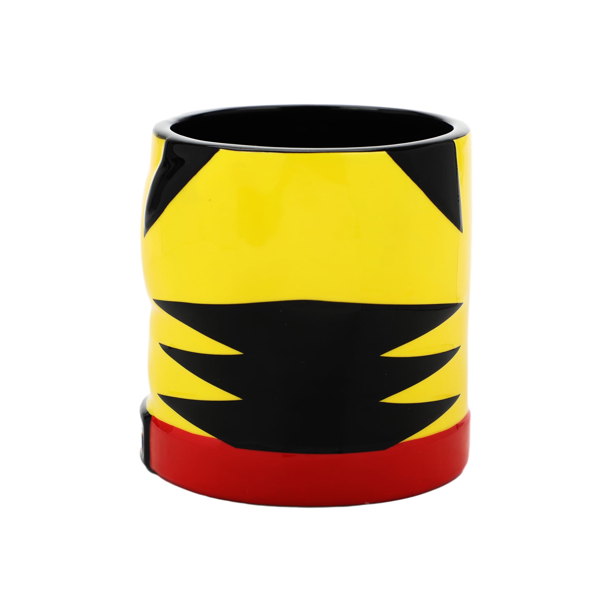 X-Men Wolverine Costume 16 Oz Yellow Ceramic Mug