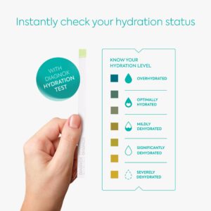 DIAGNOX Hydration Urine Test Strips - Urine Specific Gravity Test Strips for Accurate Hydration Monitoring - Individually Packaged and Clinical Grade [30 Tests]