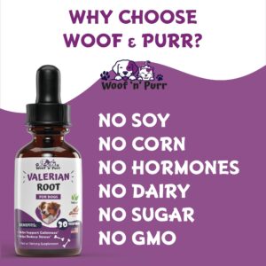 Valerian Root for Dogs - Valerian for Dogs - Helps to Calm & Relax, and Much More - Dog Anxiety Relief - Dog Calming - Dog Sleep Aid - Sleep Aid for Dogs - Dog Calming Supplement - 1 fl oz