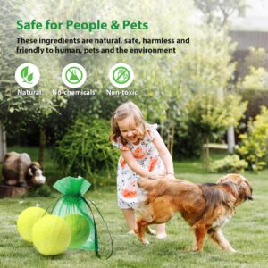 Homsor Snake Repellent Pet Safe 10 Pack Powerful Snake Away Repellent for Outdoors Indoor Yard House Camping Lawn Natural Snake Be Gone Balls to Keep Snakes Away from Your Family