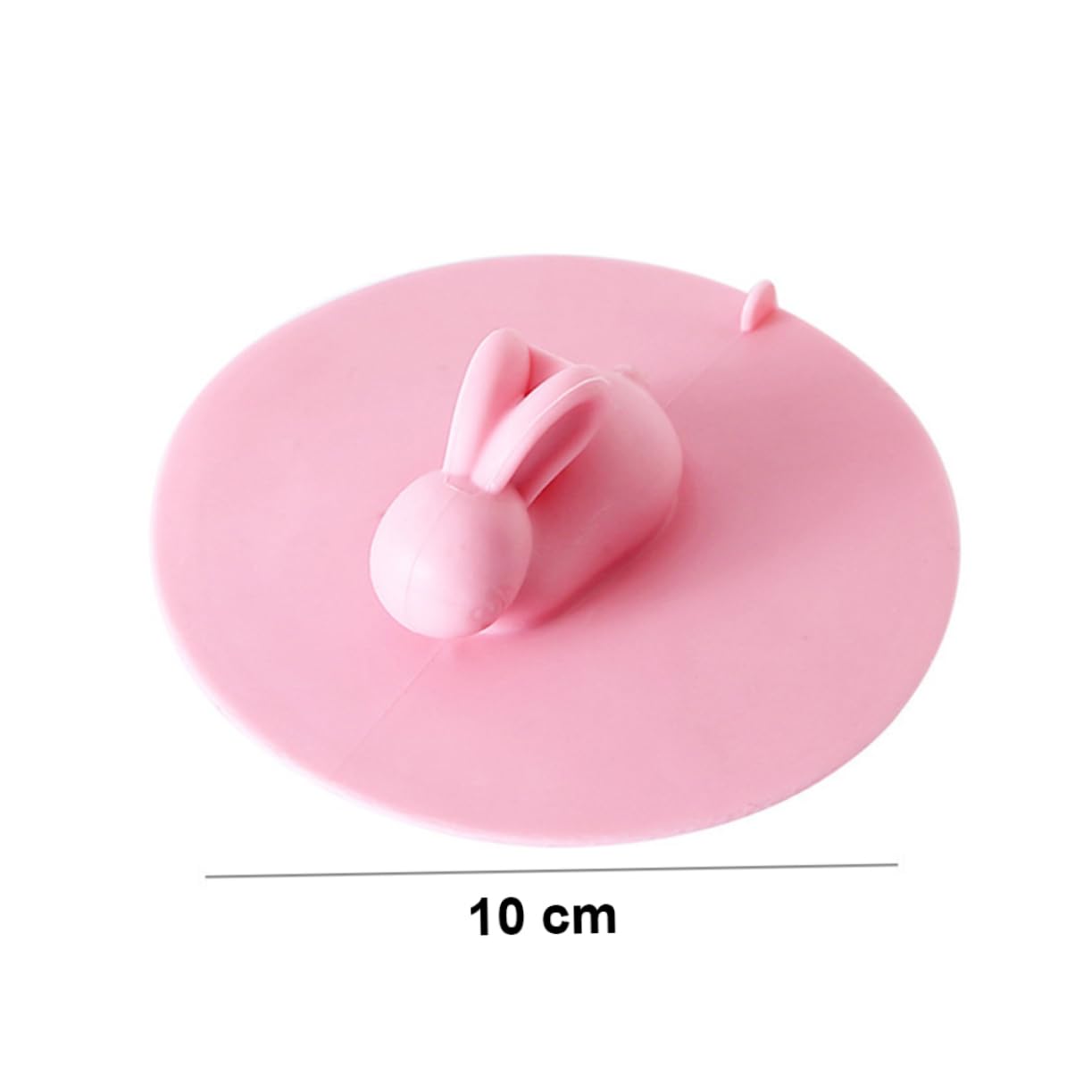 BUTIFULSIC 4pcs Sealing Sink Stopper Bath Tub Drain Cover Tub Drain Plug Silicone Hair Catcher Silicone Bath Plug Bathtub Drain Cover Sink Drain Cover Floor Drain Plug Pink Laundry Tub 10cm