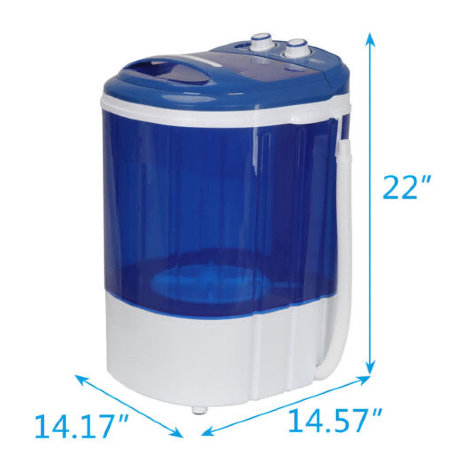 Portable washing machine, Mini Washer,9L upgraded large capacity foldable Washer. Deep cleaning of underwear, baby clothes and other small clothes.Suitable for apartments, dormitories, hotels