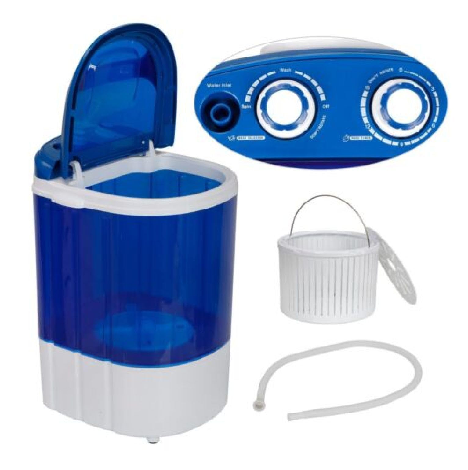 Portable washing machine, Mini Washer,9L upgraded large capacity foldable Washer. Deep cleaning of underwear, baby clothes and other small clothes.Suitable for apartments, dormitories, hotels