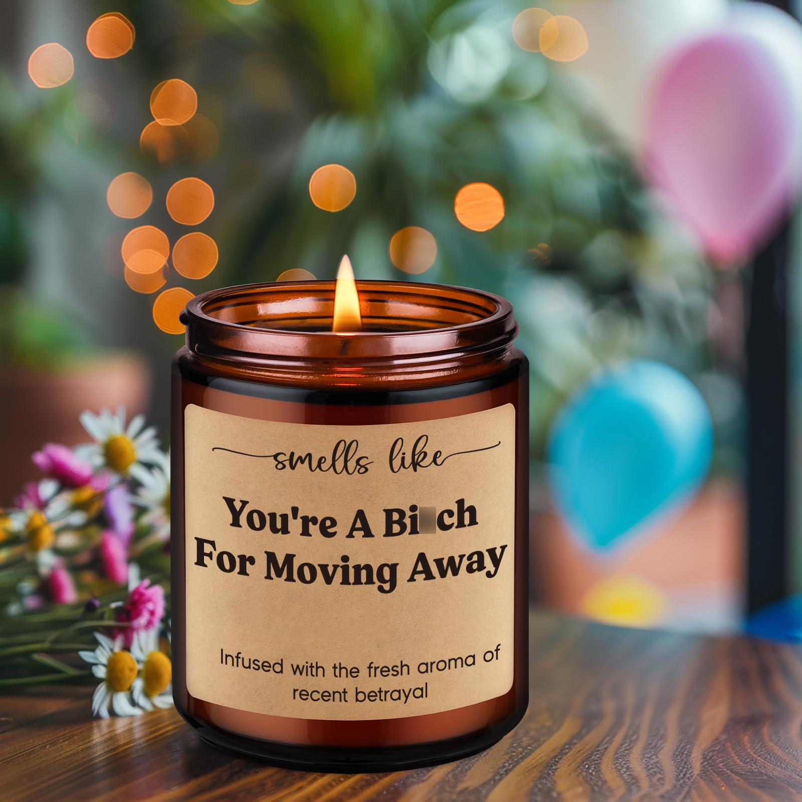 Miracu Candle, Moving Away Gifts for Friends, Funny Moving Gifts for Women, Friends Moving Away Gifts, Gifts for Someone Moving Away, Going Away Gifts for Friends, Goodbye Farewell Gifts for Neighbor