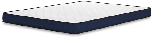 Signature Design by Ashley King Size Medium Firm 6 Inch Memory Foam Mattress with Breathable Quilted Cover