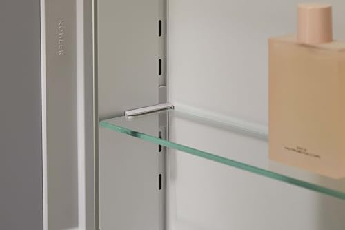 KOHLER K-55060-NA Embark Medicine Cabinet, Adjustable Shelves with Mirrored Door, 16" x 20"