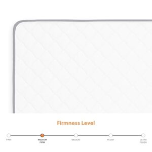 Signature Design by Ashley King Size Medium Firm 6 Inch Memory Foam Mattress with Breathable Quilted Cover