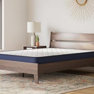 Signature Design by Ashley King Size Medium Firm 6 Inch Memory Foam Mattress with Breathable Quilted Cover