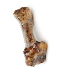 mpp all natural buffalo shoulder 12 inch big dog bones meaty dental chew health (1 bone)