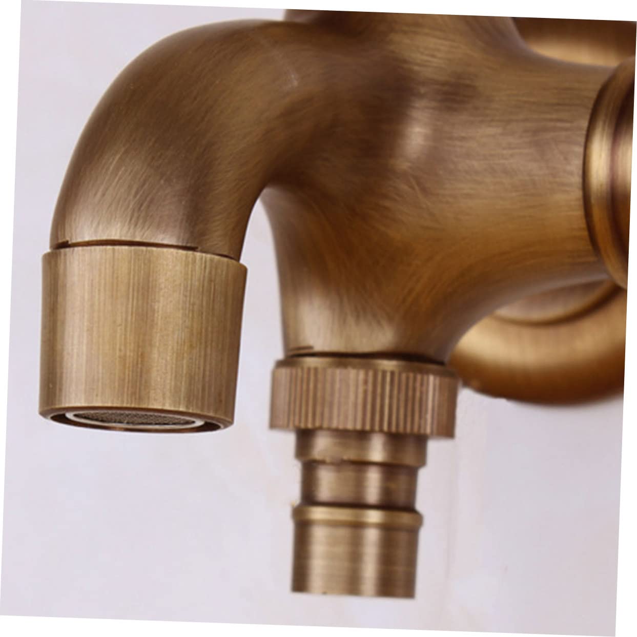 Angoily 1pc Antique Faucet European Style Bath Taps Farmhouse Retro Faucet Vintage Style Faucet Lavatory Faucet Kitchen Tap Knobs Kitchen Faucet Kitchen Fauvet Copper Faucet Household