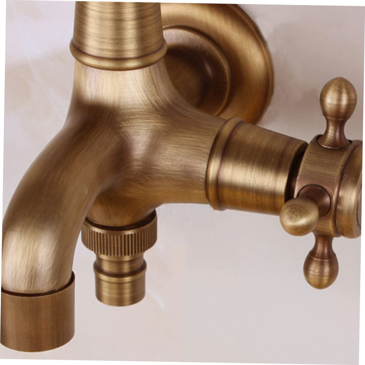 Angoily 1pc Antique Faucet European Style Bath Taps Farmhouse Retro Faucet Vintage Style Faucet Lavatory Faucet Kitchen Tap Knobs Kitchen Faucet Kitchen Fauvet Copper Faucet Household